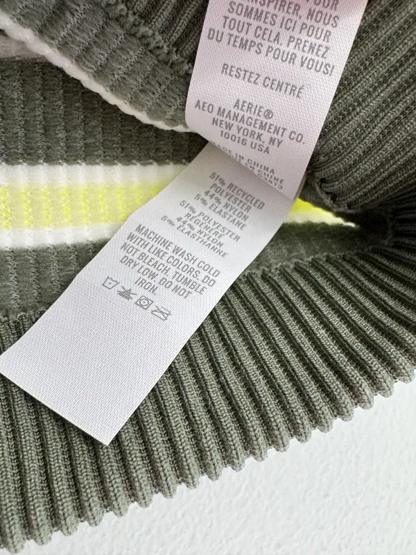 OFFLINE by Aerie seamless striped top NWT - Image 7