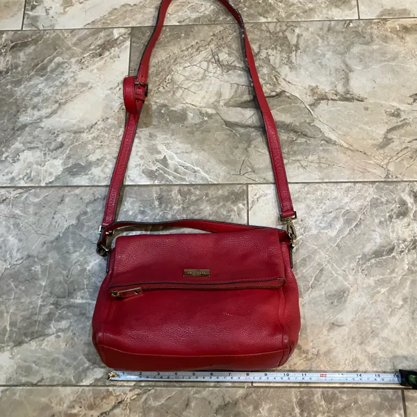 Kate Spade Red Crossbody Bag - Image 4