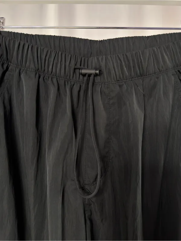 Offline by aerie Cargo Baggy Track Pants in Black Size XS - Image 3