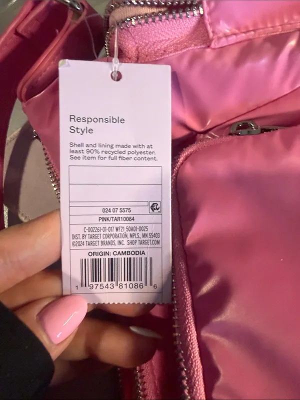 Wild Fable pink bag with zipper pockets - Image 3