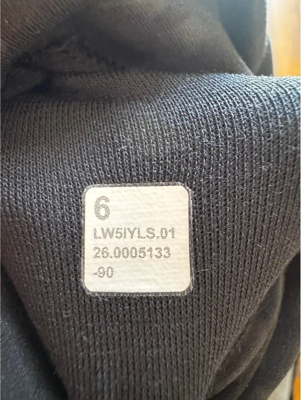 Lululemon Wunder Train No Line High Rise 25” Lulu Stack Emboss Black Size 6 NWT - Image 7
