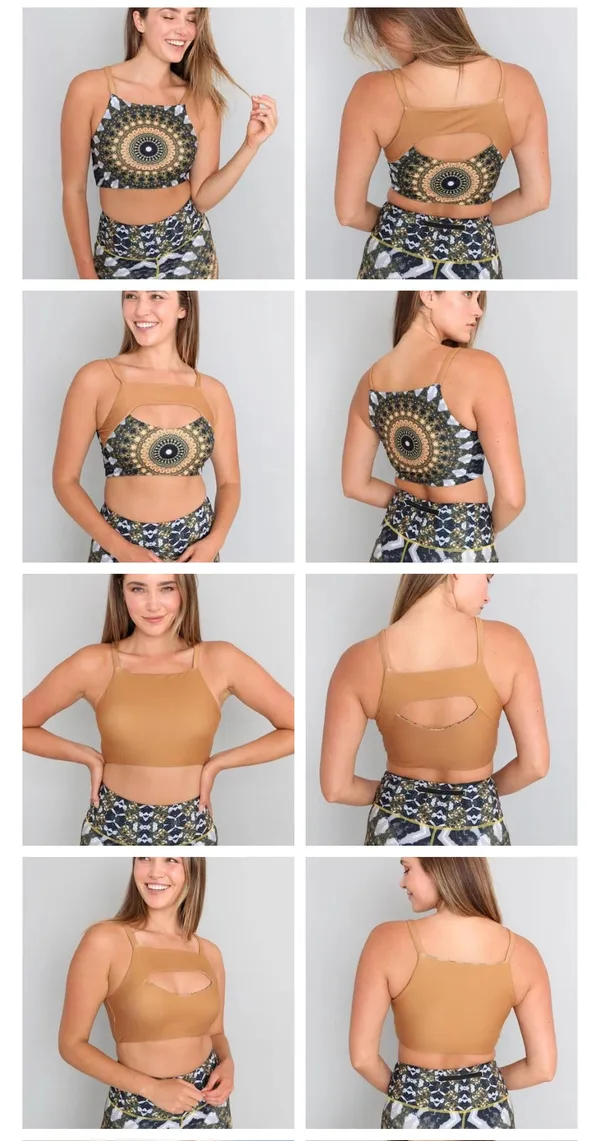Wolven Noor Reversible Four Way Top - Image 2