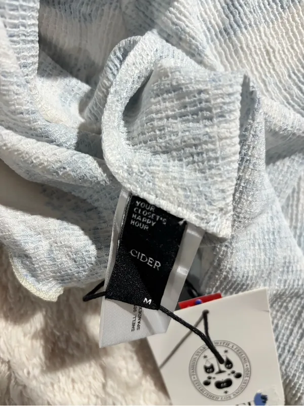 Cider strapless mini dress medium - Image 3
