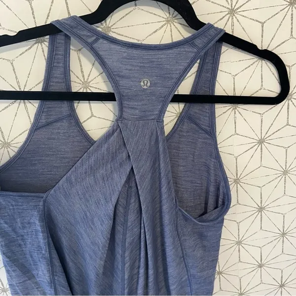 Lululemon Featherweight Cobalt Tank - Image 2