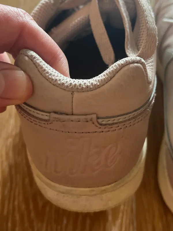Nike Low-Top Sneakers - Dusty Pink and Cream used - Image 5