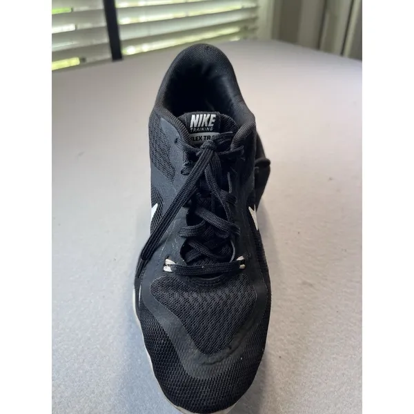NIKE Flex Trainer 6 Model Womens Low Top Art 831217-001 Black & White Size 8.5‎ - Image 4