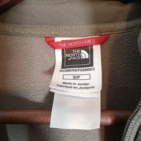 The North Face Gray Fleece Jacket Full Zip Gorpcore Outdoor Womens S/P - Image 2