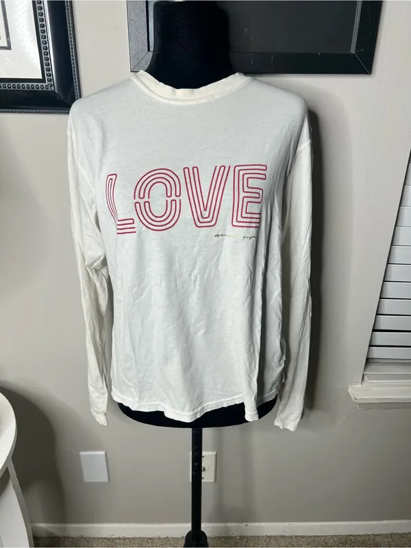 Spiritual Gangster LOVE game changer long sleeve tee small - Image 8