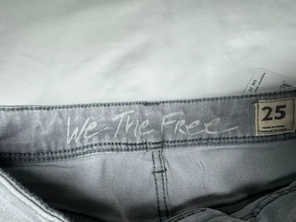 Free People Distressed Jeans - Image 5