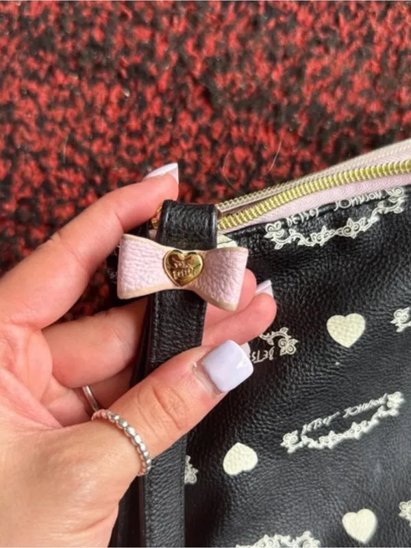 Betsey Johnson French bulldog wristlet zipper pouch - Image 3