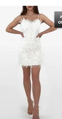 Inamore Mariposa White Dress - Image 4