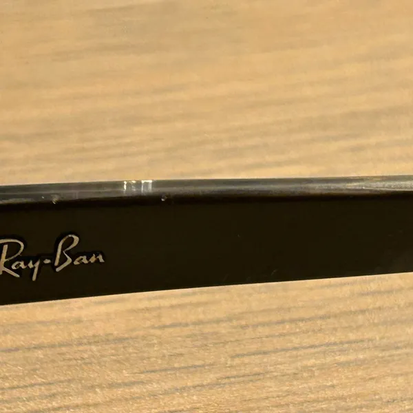 Ray-Ban Black Glasses frames and black Ray Ban Case - Image 6