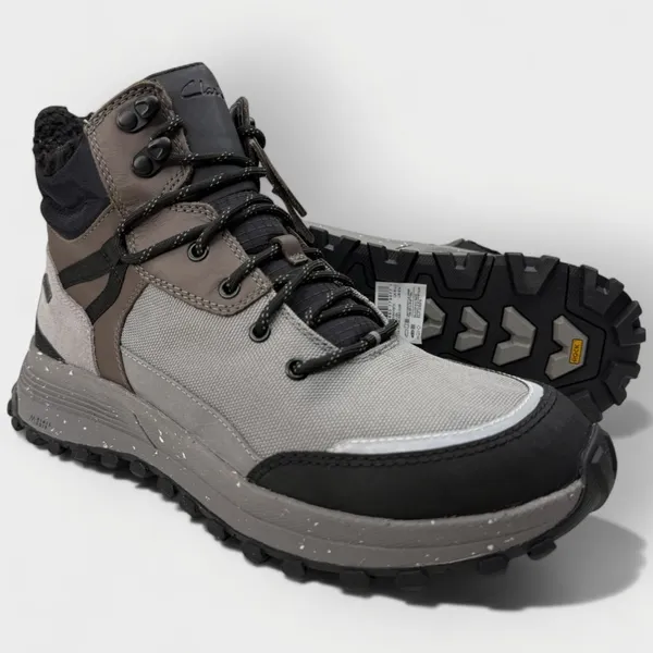 Clarks ATL Trek Sky GTX Women’s Boots Grey Waterproof Gore-Tex Size 9.0 NWT - Image 11