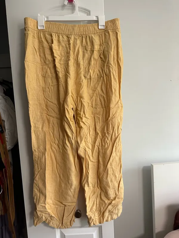 Old Navy Linen Pants Wide-Leg - Image 2