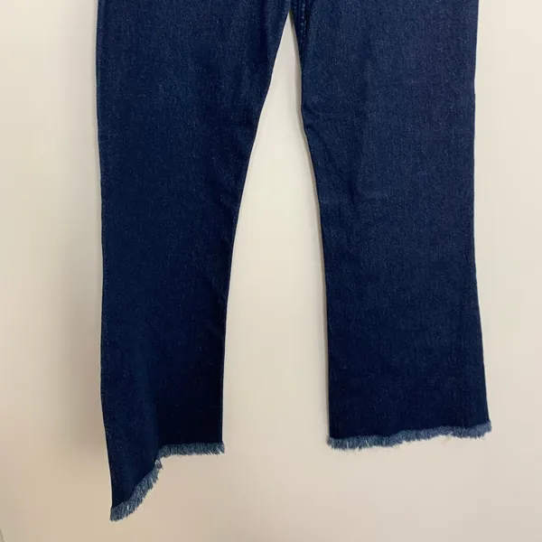 Wandler Daisy Flared Dark Blue Jeans Womens Size 26 - Image 7