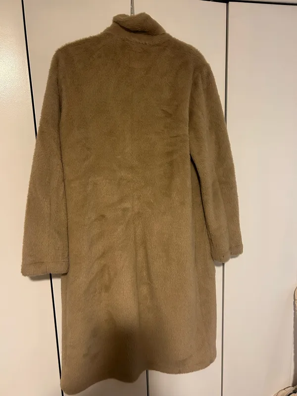 Sanctuary Camel Faux-Fur Long Coat - Women - Image 7