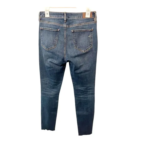 ‎Hidden Distressed Raw Hem Skinny Jeans - Image 2