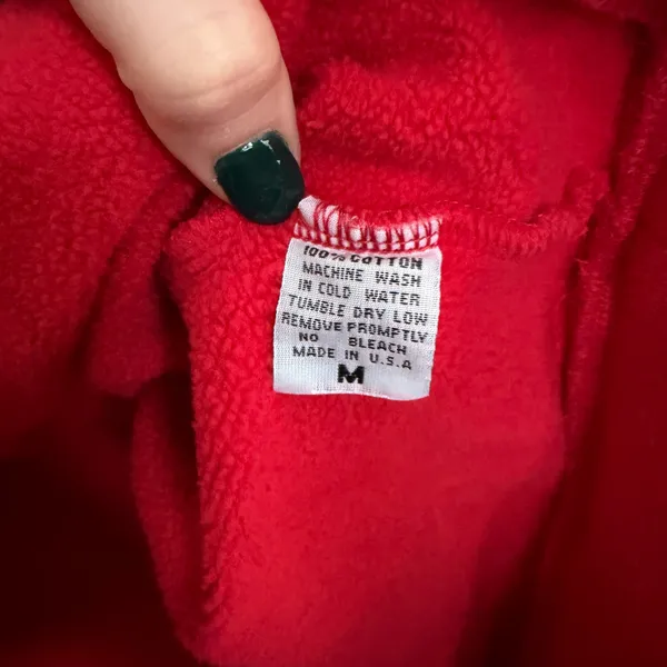 Set Active Heavyweight Hoodie in Bright Red/Fire - Image 5