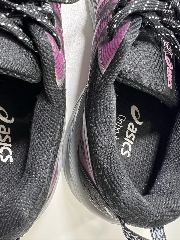 ASICS GEL-Venture 9 Black Soft Berry Women's Trail Running Shoes size 8 - Image 8