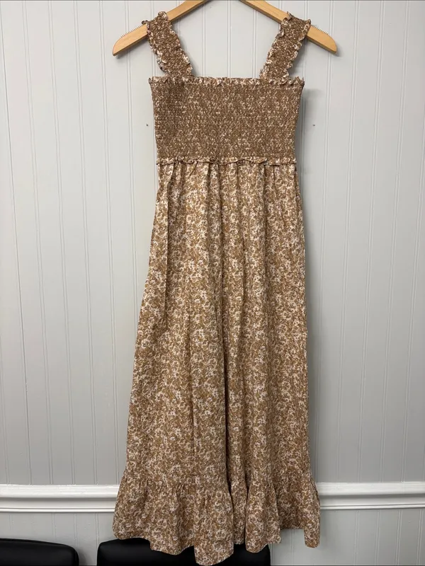 Rails Rumi Sleeveless Midi Dress in Sand Women Size XS - Image 4