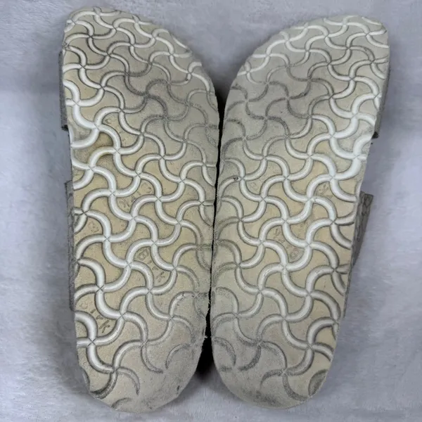 Birkenstock Arizona Shiny Snake Cream Iridescent Sandals Womens 39N EU 8-8.5 US - Image 8