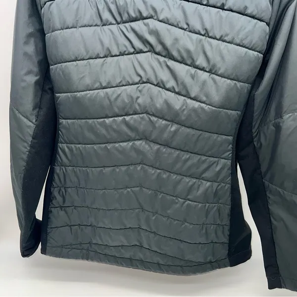 Columbia Women's Y2K Dark Black with a Hint of Green Utility Jacket-Size M - Image 6