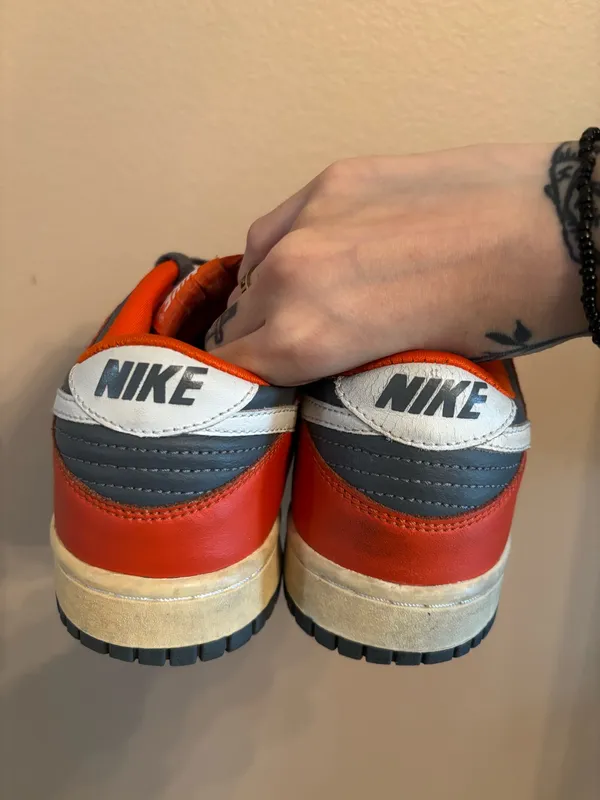 Nike Dunk Low GS 'Flint Grey Orange' - Image 4