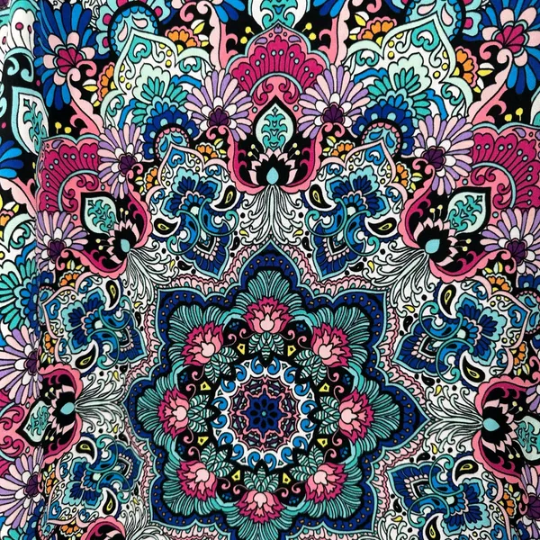 Nicole by‎ Nicole Miller size medium sleeveless shift dress mandala style print - Image 4