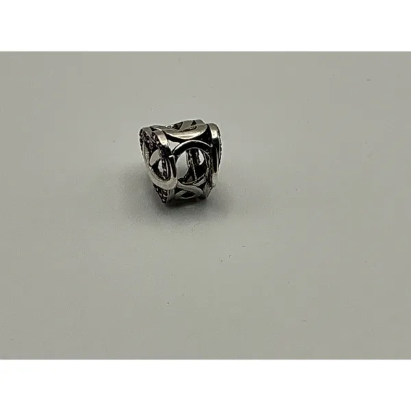 Pandora Infinity Love Knot Charm Pink CZ Sterling Silver S925 ALE - Image 3