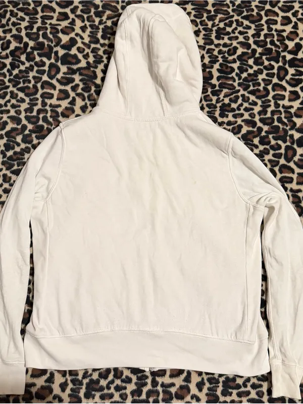 2000s vintage style Abercrombie & Fitch double zip up sherpa lined hoodie - Image 5