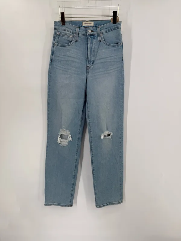 Madewell‎ The Perfect Vintage Straight Jean in Danby Wash size 25 NWT - Image 3