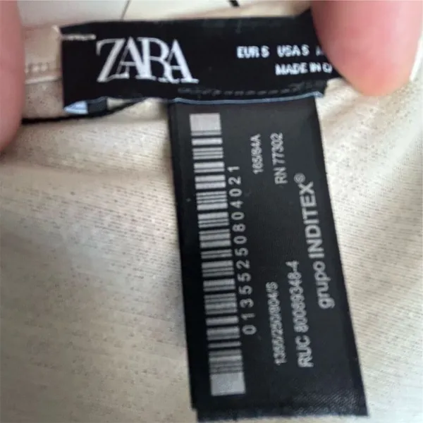 Zara Women's Gold Sequin Corset Crop Top Blouse‎ Size S Party Wear - Image 7