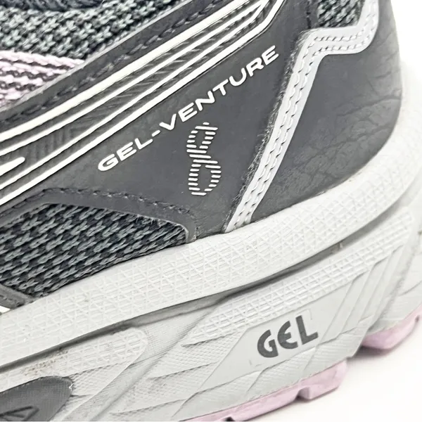 ASICS Gel Venture 8 Black Purple Athletic Trail Running Hiking Tennis Shoes 10 - Image 9
