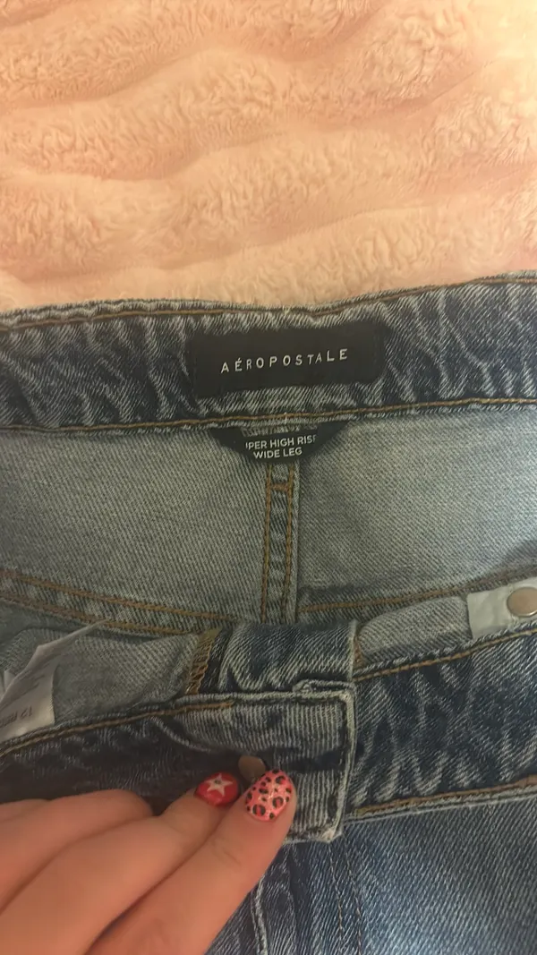 Aeropostale Wide-Leg High-Rise Jeans - Image 4