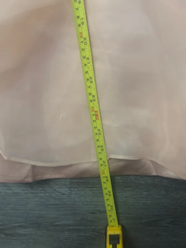 Babydoll Puff Sleeve Organza Dress - Image 4