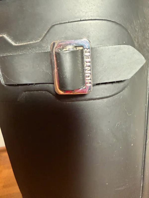 Hunter Rain Boots Tall Matte Black Original - Image 5
