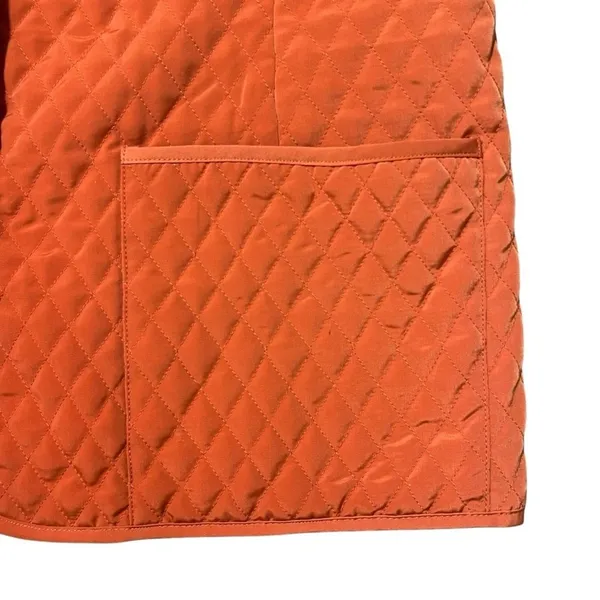 Vintage Susan Graver Quilted Utility Jacket Size S Barn Equestrian Cabincore - Image 6
