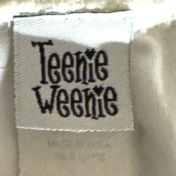 345‎ | Teenie Weenie Womens Lace Cami Top 2X Ribbon Fairycore Babydoll White - Image 6