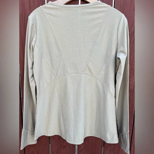 Athleta Canyon Lands 2 Base Layer Beige Size Medium - Image 5