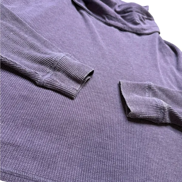 ✨💜 Mono B Cropped Cowl Neck Long‎ Sleeve Top Purple Size S 💜✨ - Image 3