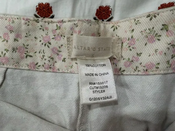 Altar'd State Skirt Floral - Image 2