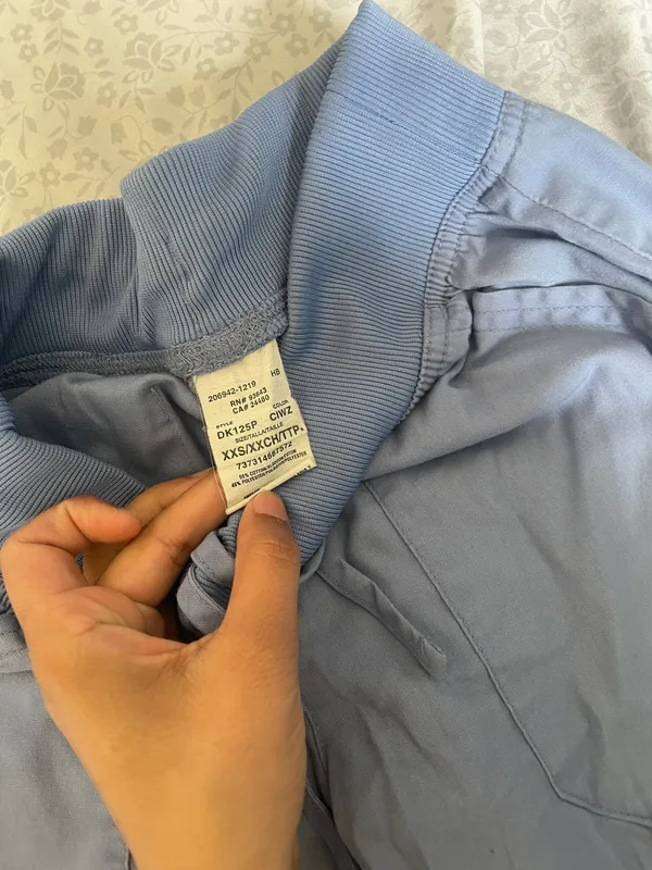 Dickies Light Blue Scrub Pants - Image 2