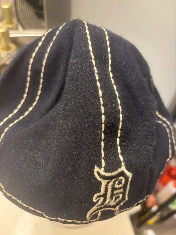 Unisex baseball cap Blue - Image 6