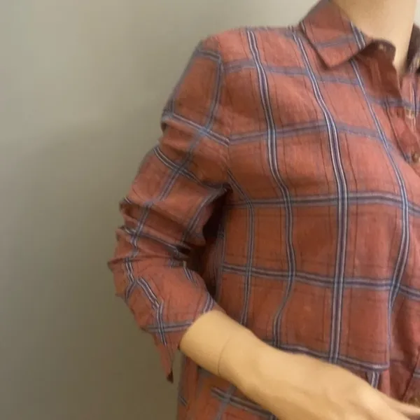 Entro Plaid babydoll blouse. 6 for‎ $36 - Image 5