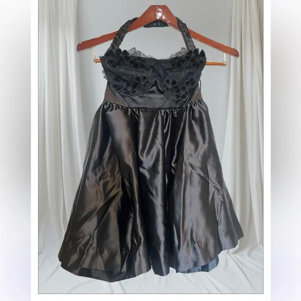 For Love & Lemons Virginia halter dress gloves included NWT - Image 6