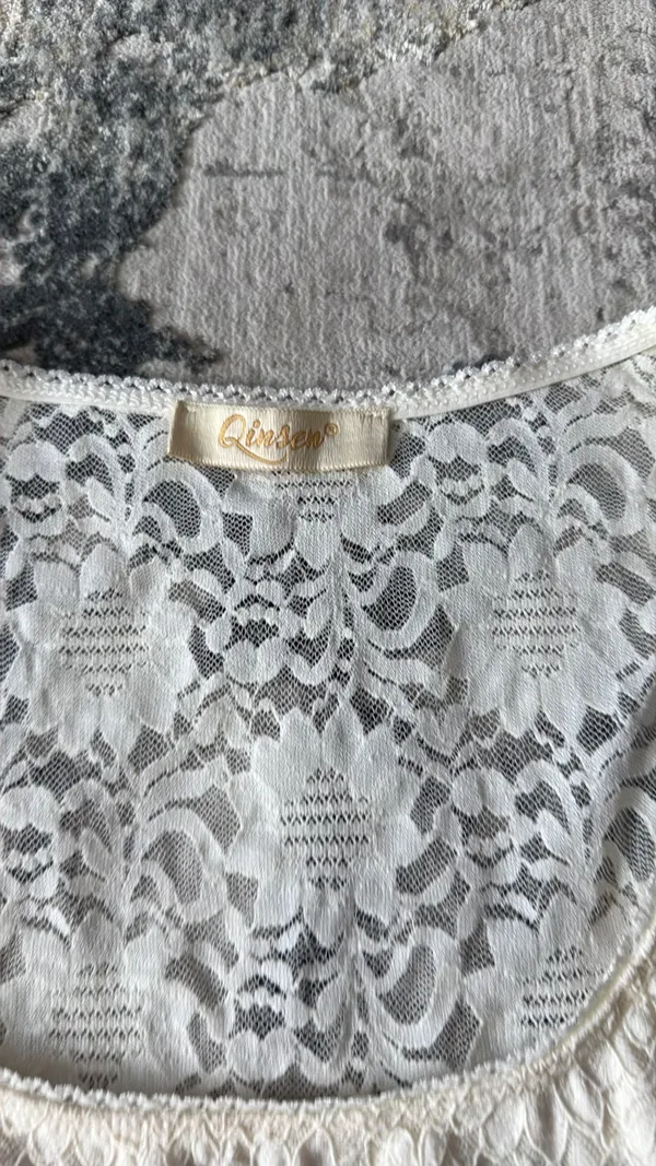 qinsen top White - Image 2