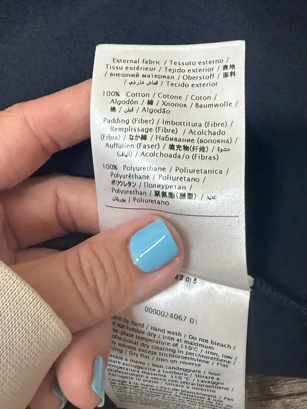 RED‎ VALENTINO navy blue mini skirt size small - Image 5