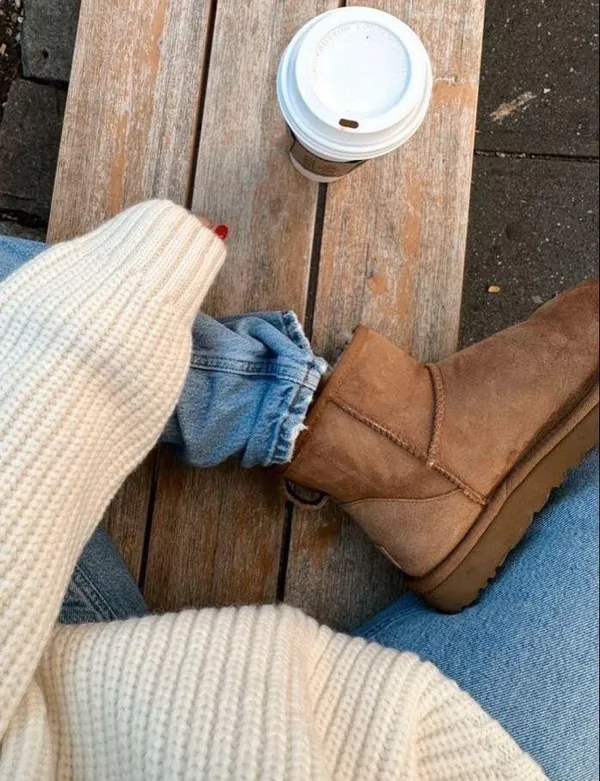 Brown Mini Boots 6 - Image 2