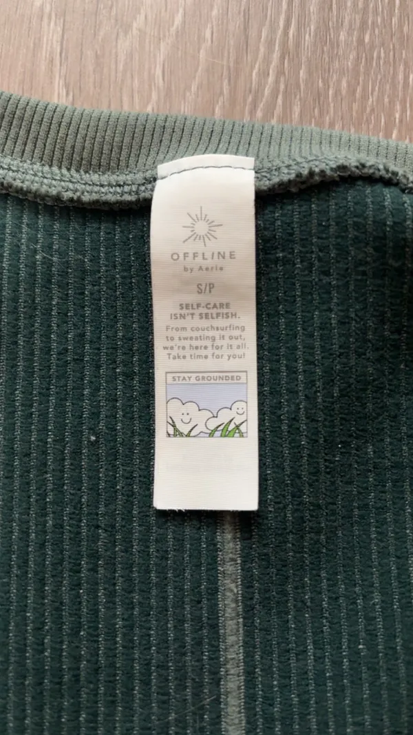 Aerie Offline Corset T-Shirt Ribbed - Image 3