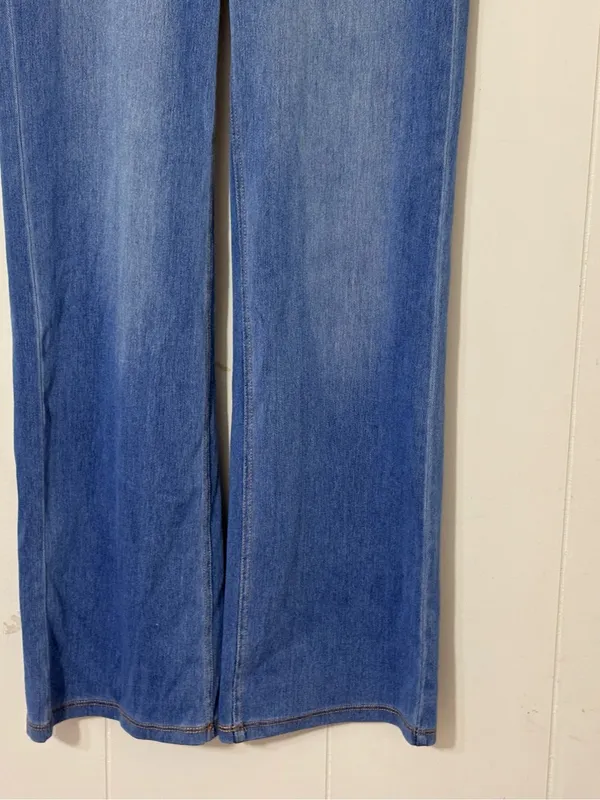 Halara Flex High Waisted Sculpted Lift Straight Leg Jeans Blue XS NWT - Image 5